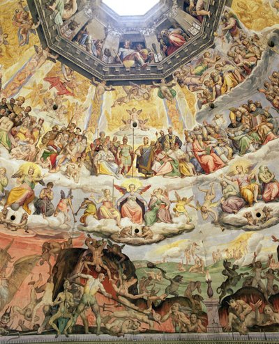The Last Judgement (detail) by Giorgio Vasari